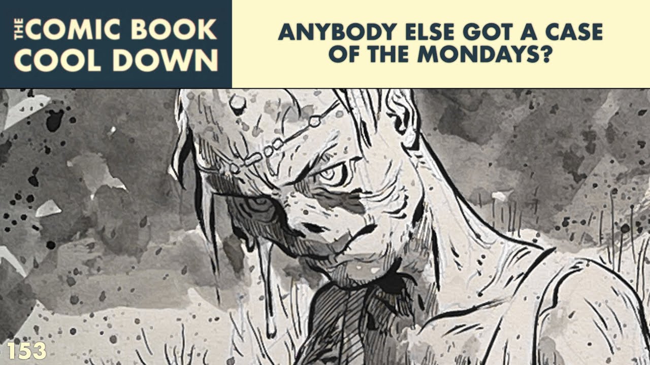 The Comic Book Cool Down - Drawing a revived bog-body in my sketchbook.