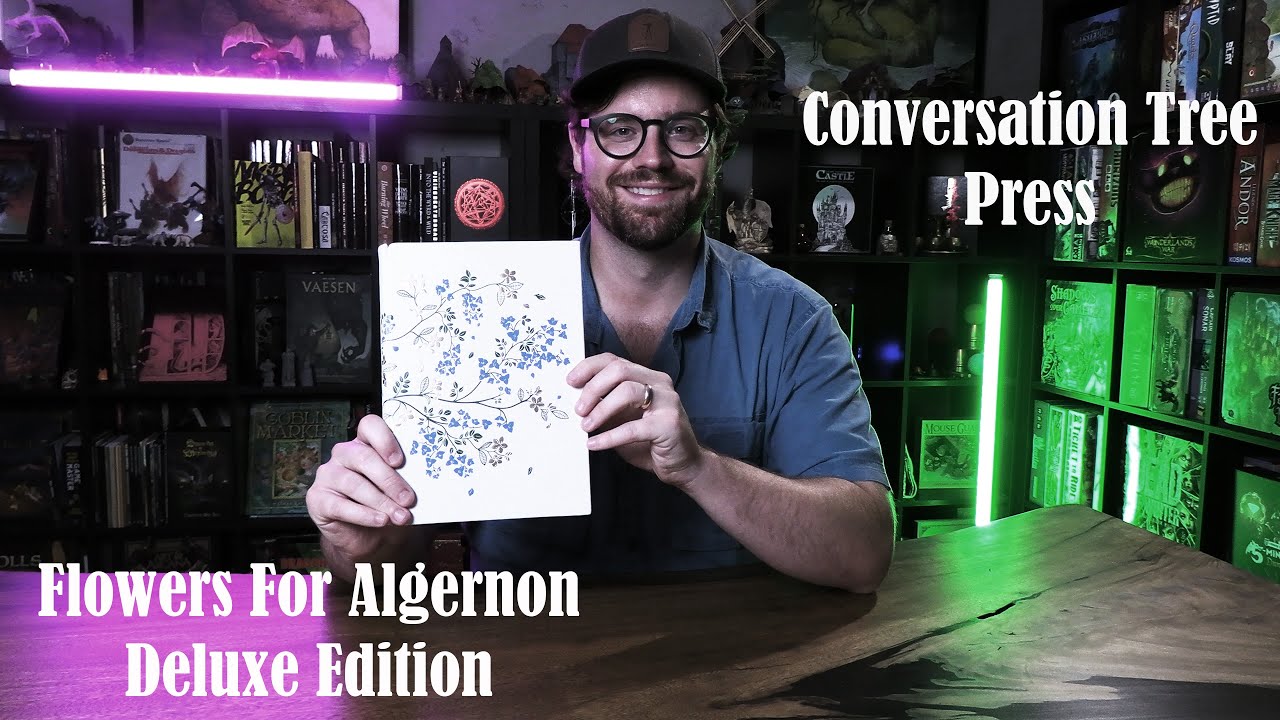 Flowers for Algernon by Daniel Keyes | Conversation Tree Press Deluxe Edition