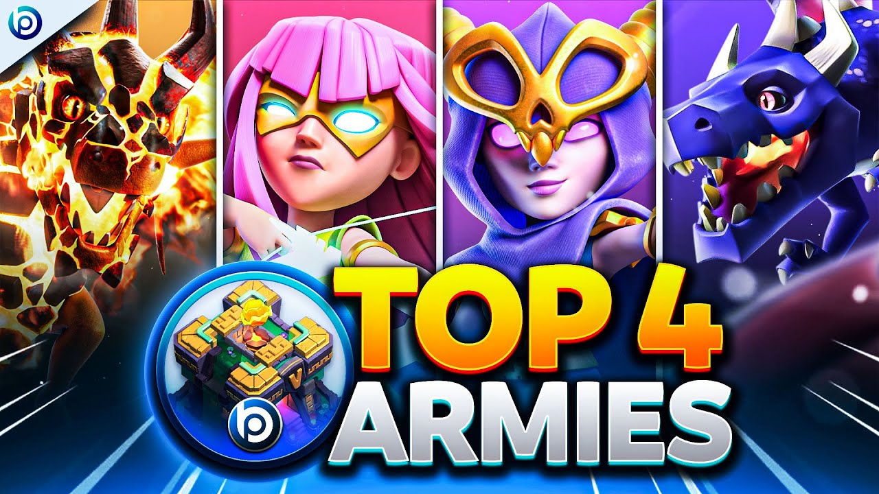 TOP 4 STRONGEST TH14 Attack Strategies | Best 3 Star Armies with Links