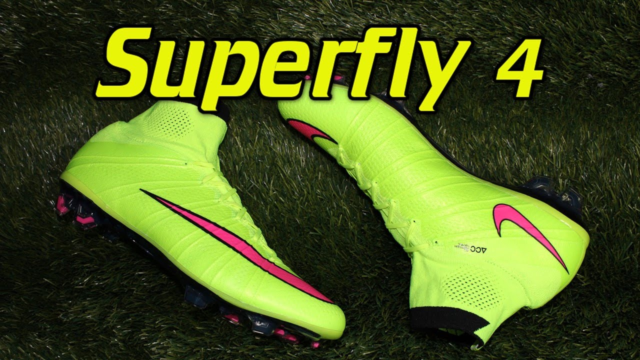Nike Mercurial Superfly 4 Volt/Hyper Pink (Highlight Pack) - Review + On Feet
