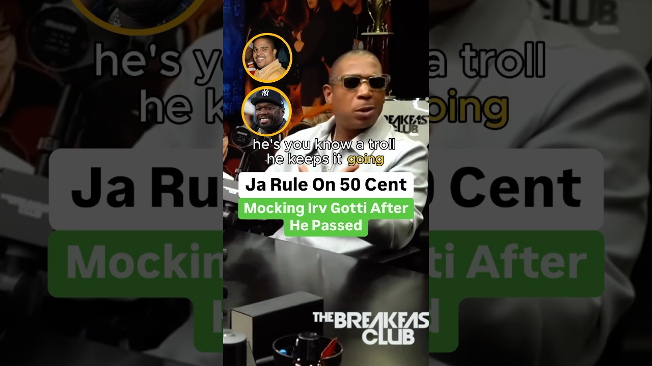 Ja Rule On 50 Cent высмеивает Ирва Готти после его смерти