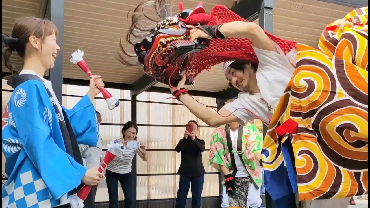 角｜角獅子舞 2025｜富山県高岡市角｜Takaoka Lion Dance