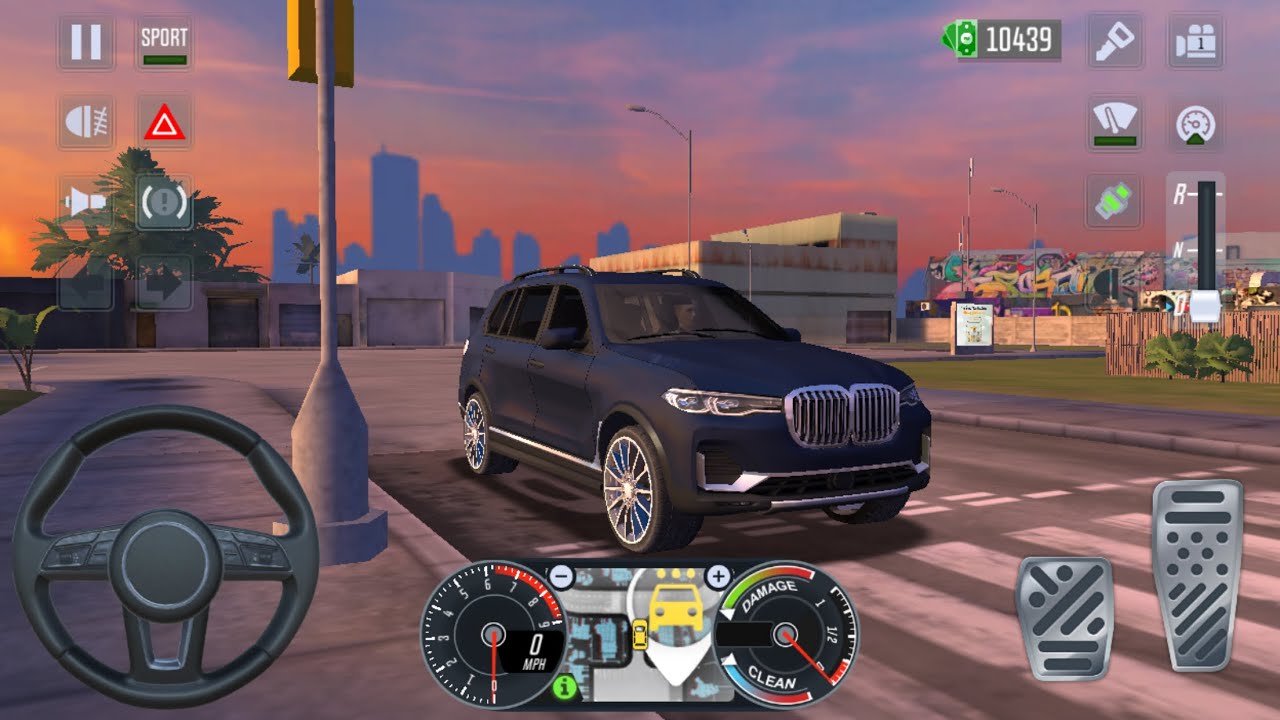 BMW X7 Drive in Taxi sim 2022 #taxisim2022