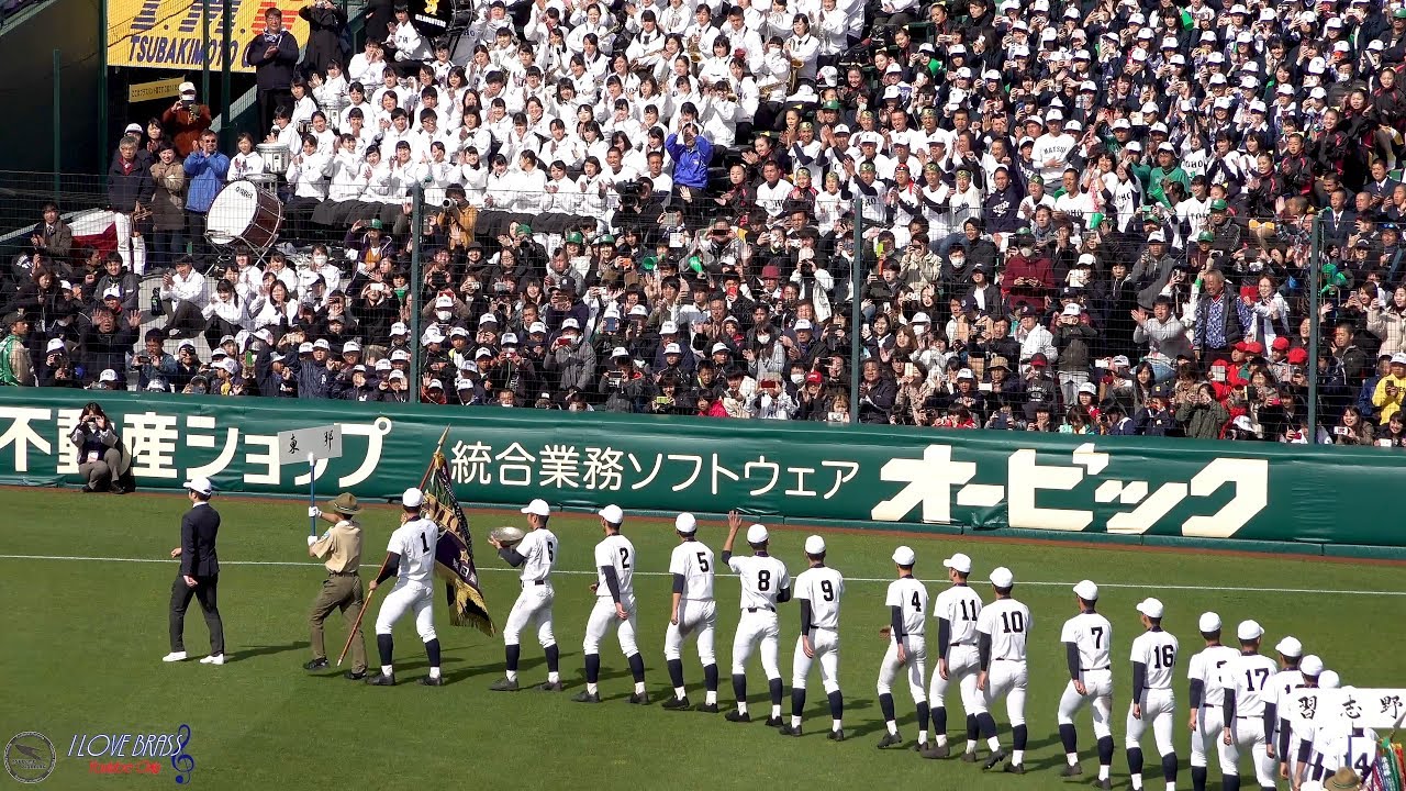 センバツ決勝戦　応援風景フル　習志野高校 v.s. 東邦高校with大阪桐蔭高校