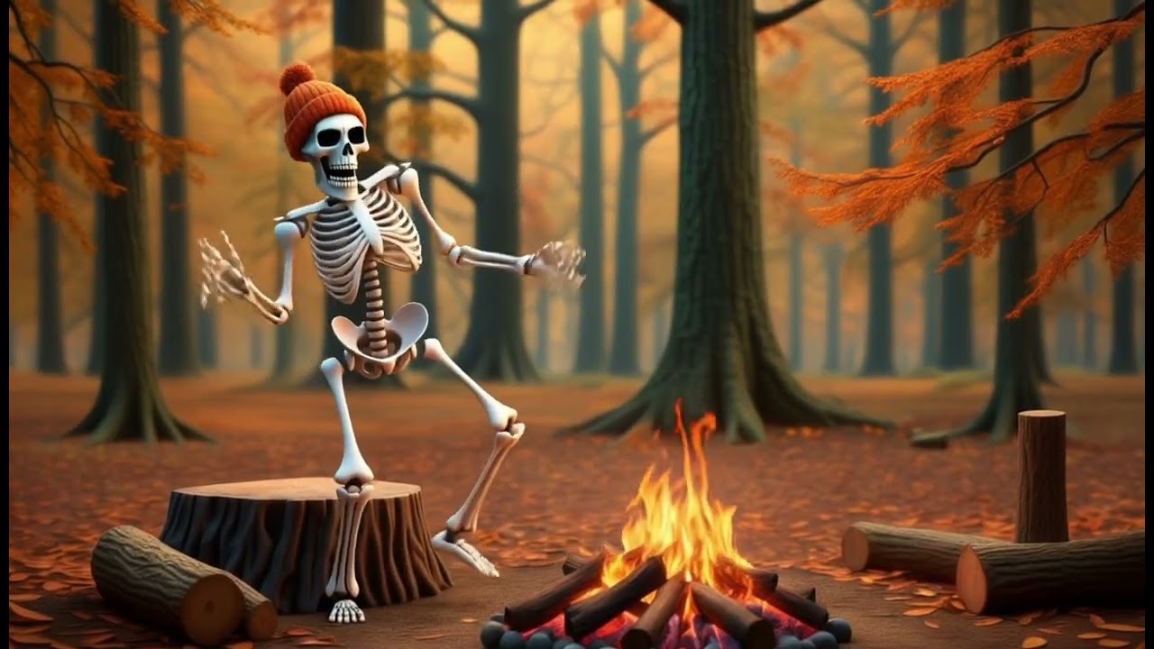 Halloween Skeleton Dance Party 2