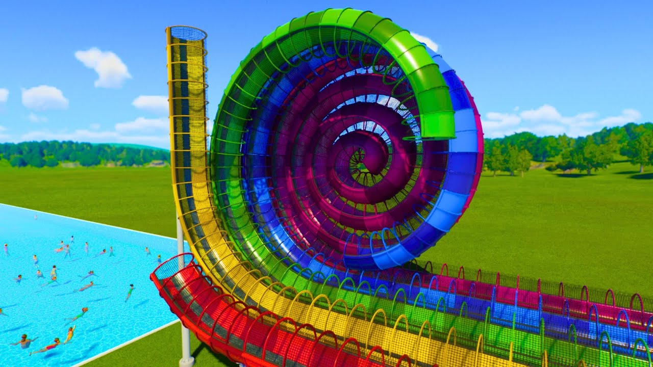 0% vs 360%+ Water Slides Challenge &ndash; Planet Coaster 2