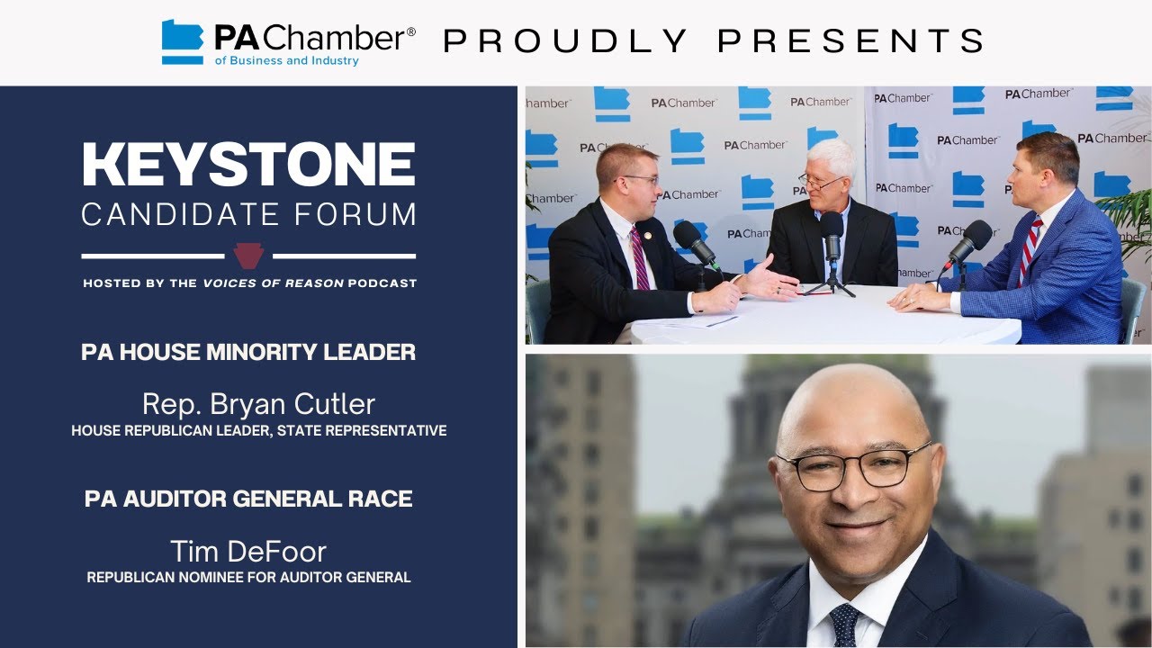 Tim DeFoor & Bryan Cutler Talk 2024 Policy Priorities &ndash; Keystone Candidate Forum