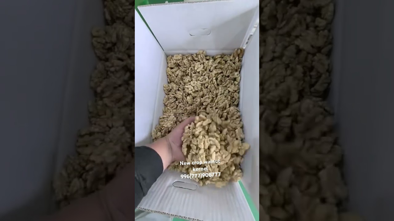 New 2025 crop of Xinfu type walnut kernel 90% halves with super light color ready for order