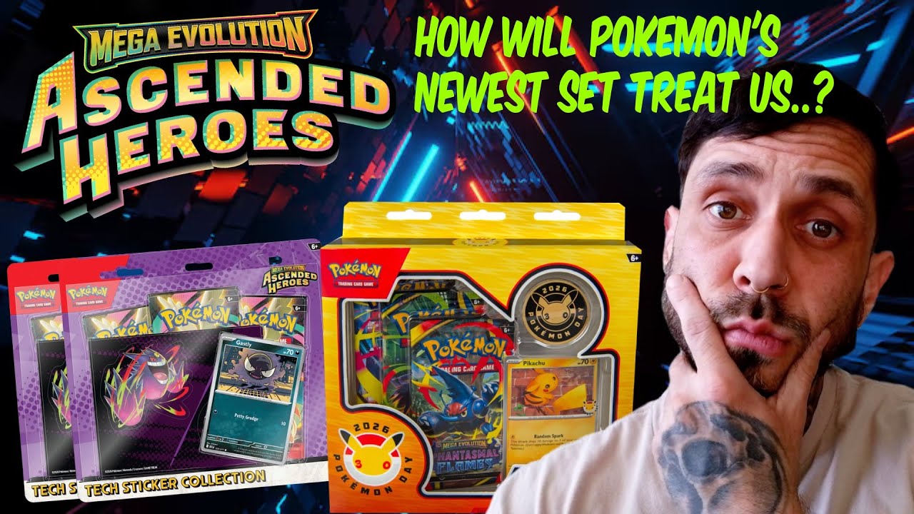 ASCENDED HEROES and Pokemon day 2026 boxes are here!!! - Can we see some hits today?! 🔥