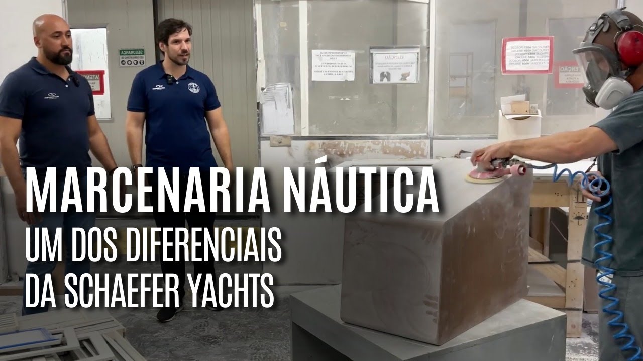 MARCENARIA NÁUTICA UM DOS DIFERENCIAIS DA SCHAEFER YACHTS