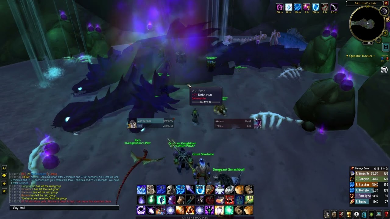 Raid Leader Steals Entire BFD Raid Loot WoW SOD