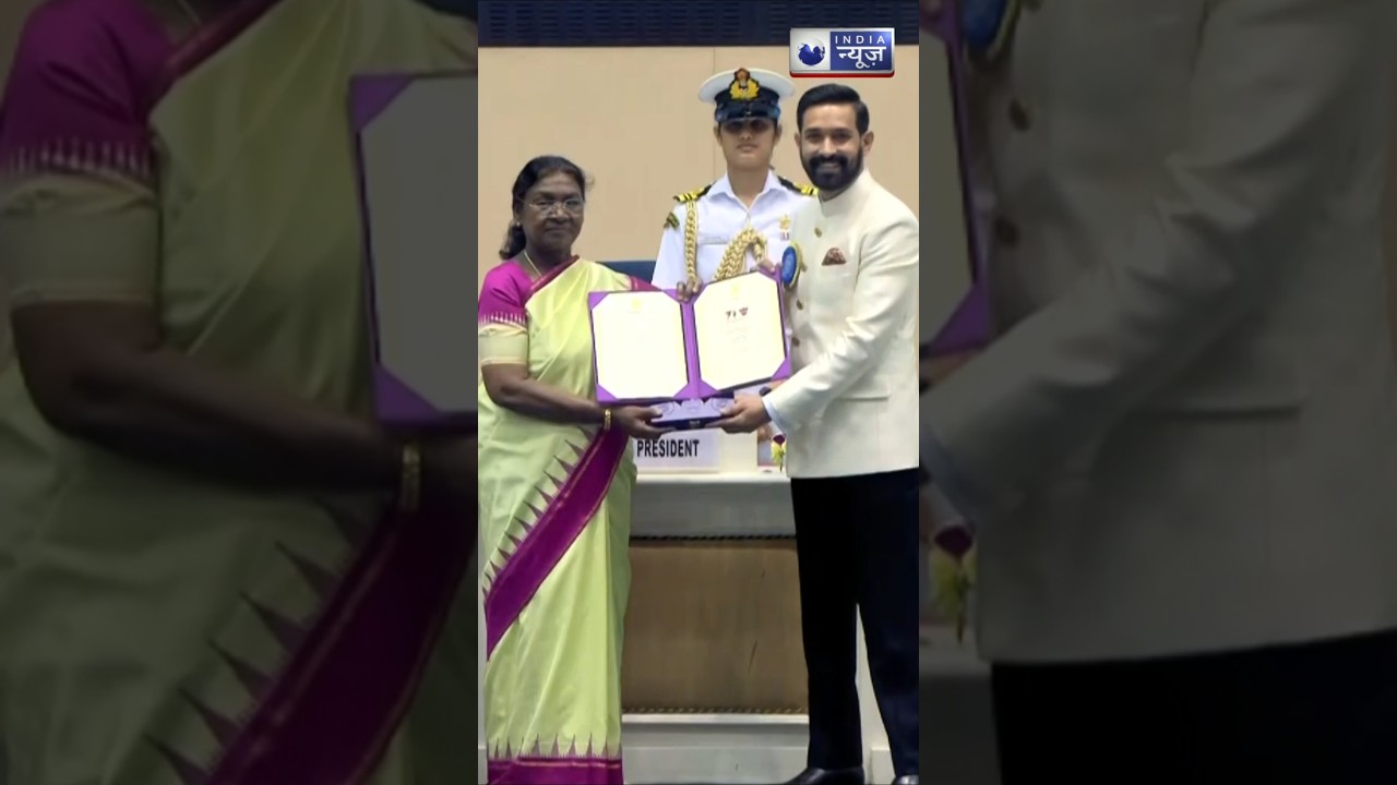 71st National Film Awards: Vikrant Massey wins Best Actor for 12th Fail #shorts #vikrantmassey