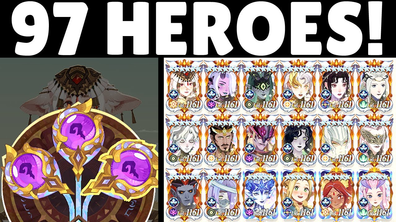 The BEST Mythic Charms For ALL 97 Heroes! AFK Journey