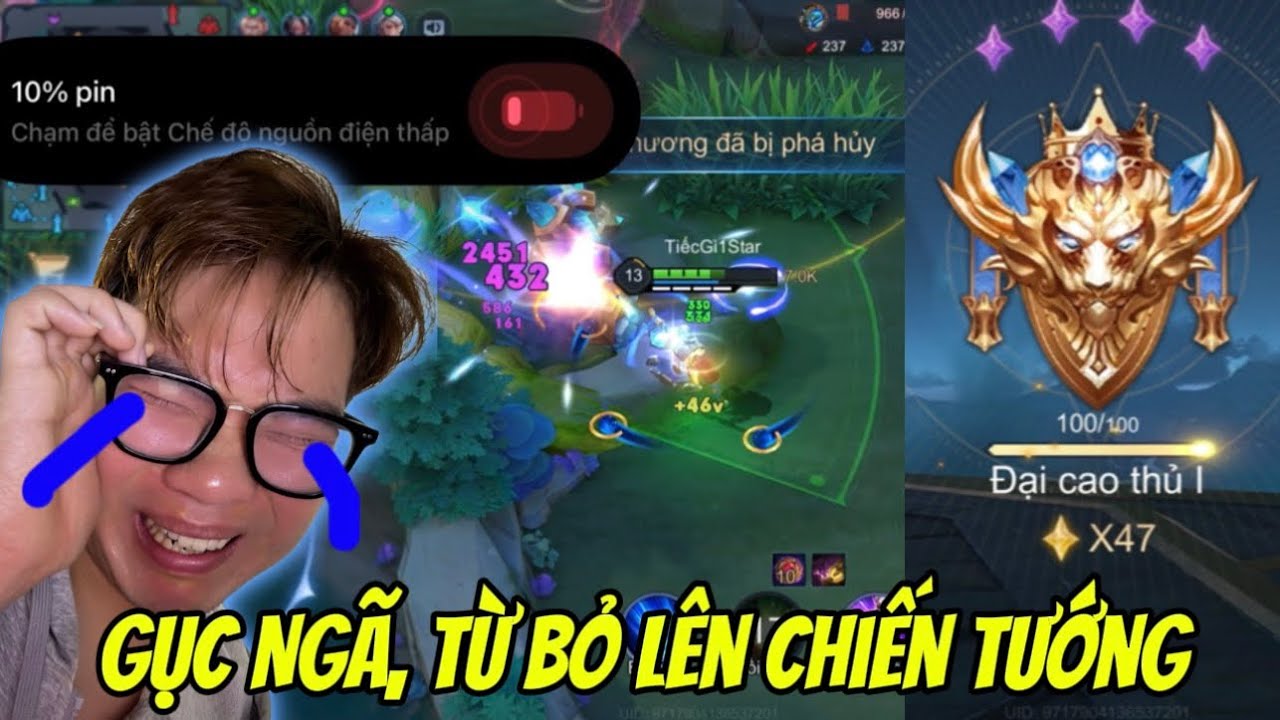 Gục Ngã Cánh Cửa Thiên Đường- Khép Lại Rank Chiến Tướng