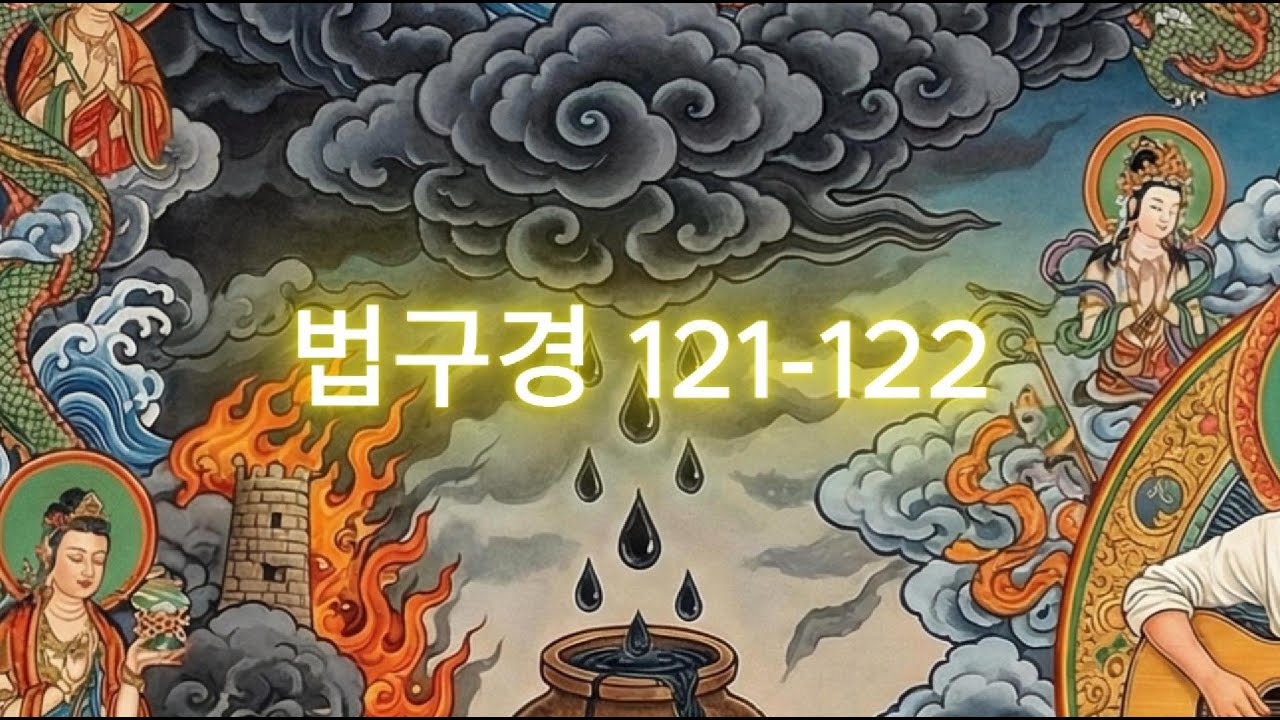 [법구경]121-122 별거 아닌 일에 마음 쓸 게 무언가 하고...