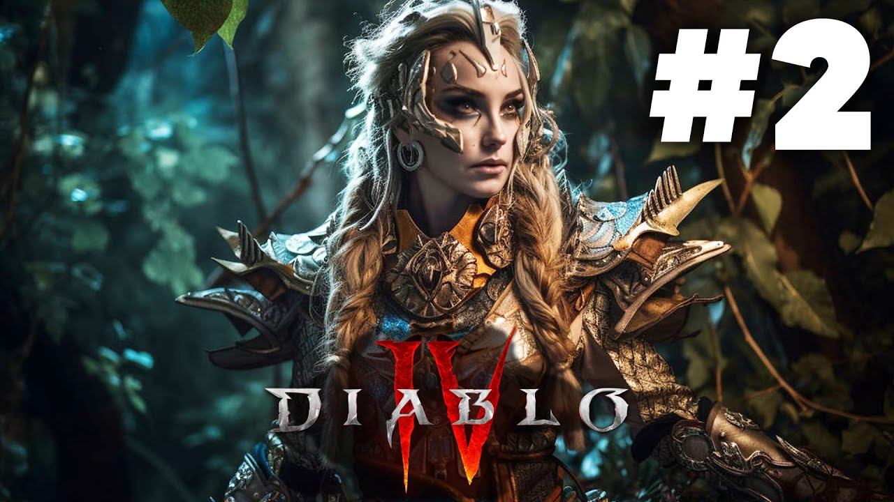 DIABLO 4 Gameplay Walkthrough Part 2 - Upgrades (Full Game)