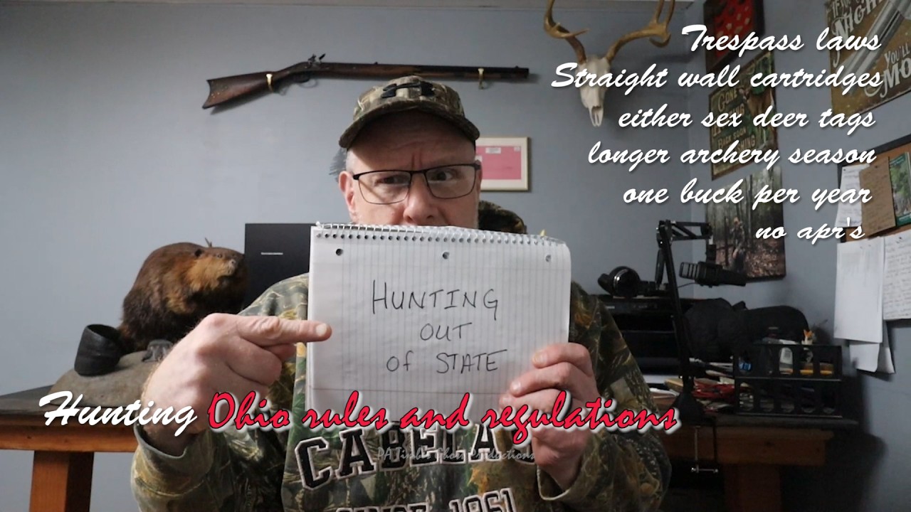 Ohio hunting regulations a look at bordering states hunting regulations