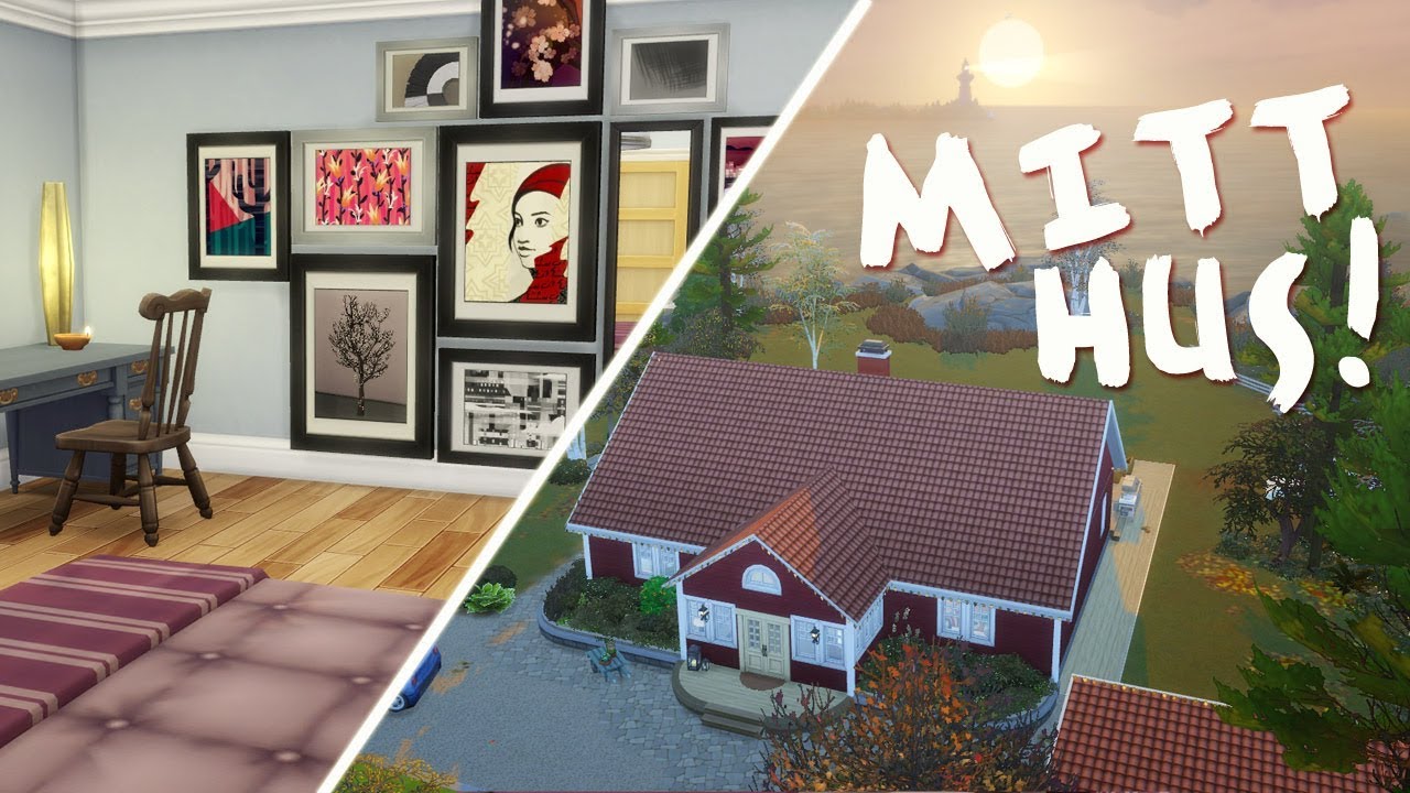 Mitt hus!  - The Sims 4 Speed Build