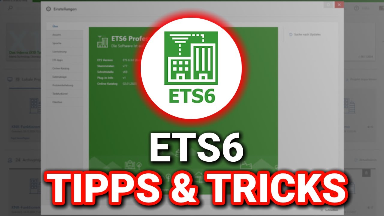 Kennst du diese Funktionen in der ETS6?  - Tipps & Tricks