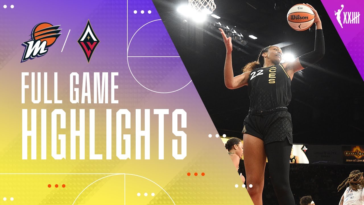 PHOENIX MERCURY vs. LAS VEGAS ACES | FULL GAME HIGHLIGHTS | September 28, 2021