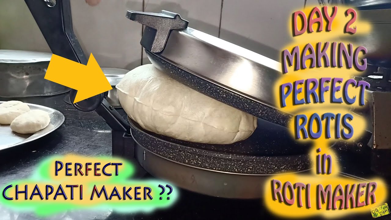 Making Perfect Chapatis in Prestige PRM 5.0 Roti Maker