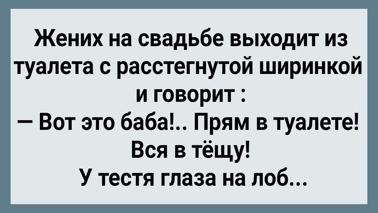 Как Жених На Свадьбе Чудил! Сборник Свежих Анекдотов! Юмор!