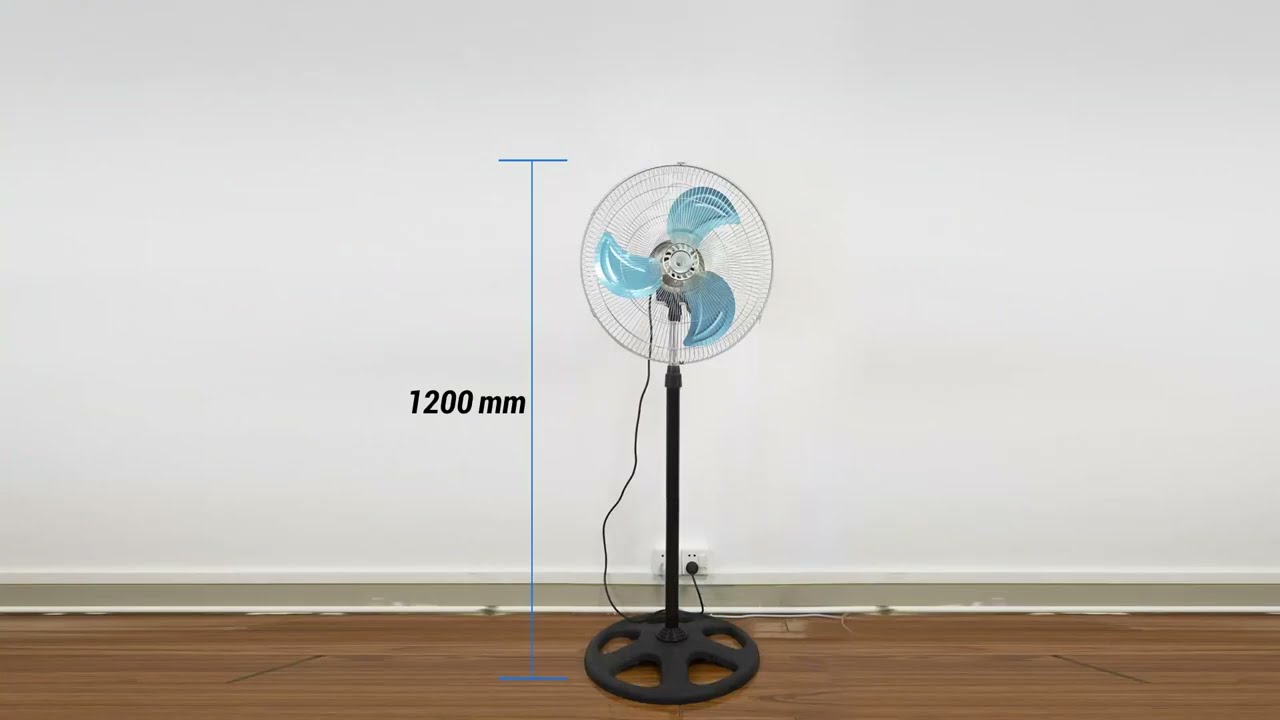 1.7M standing fan 18 inches for sales
