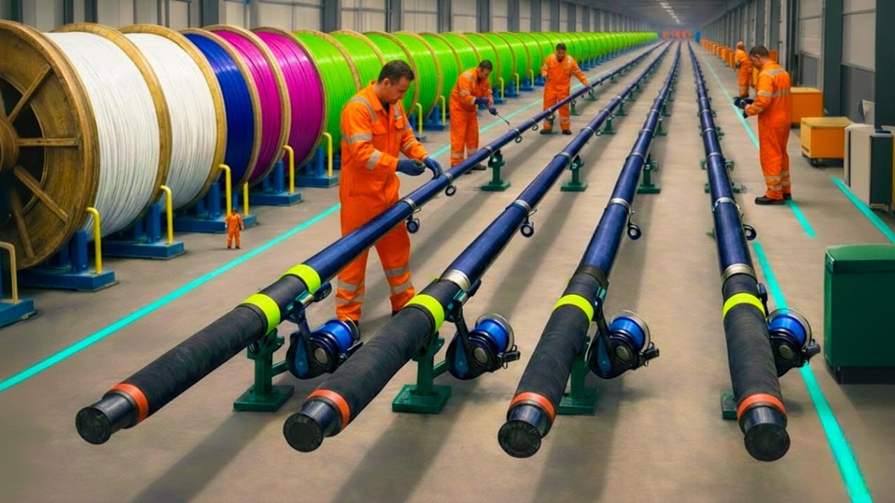 Jak Miliony Wędek Są Produkowane Każdego Roku W Ogromnych Fabrykach
