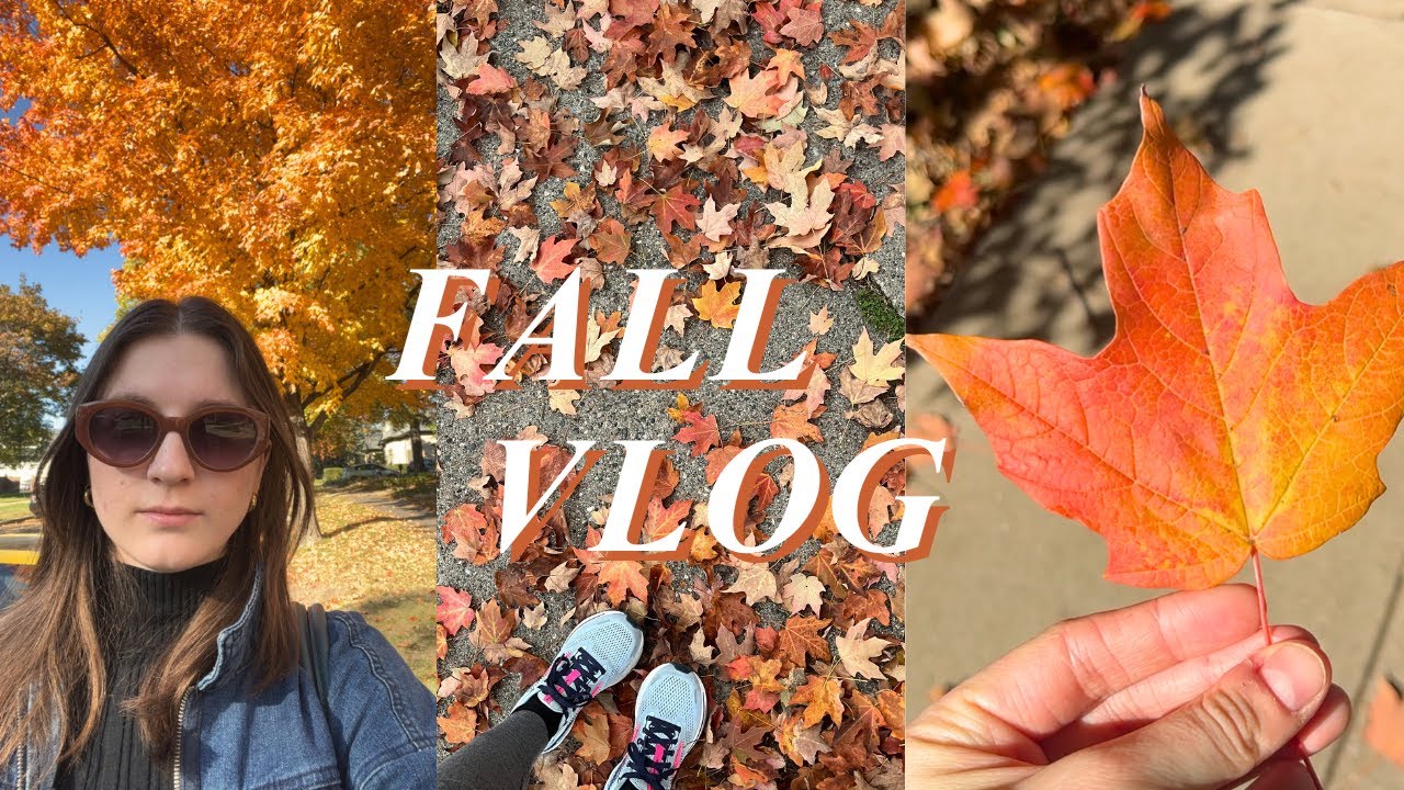 introvert weekend vlog 🍂 cozy fall days and spending halloween alone