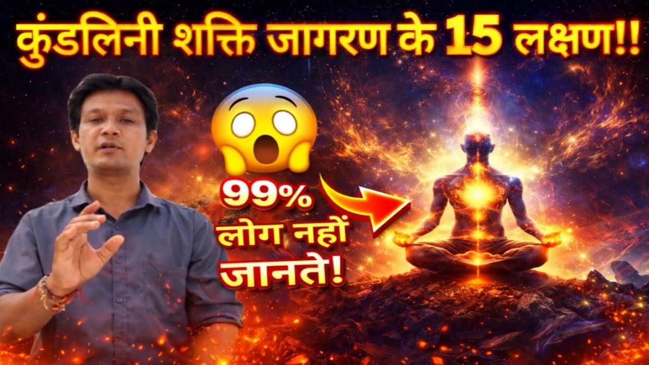 15 लक्षण बताते हैं कुंडलिनी शक्ति जागरण होना|Signs of Kundalini Awakening| कुंडलिनी शक्ति जागृत#yoga