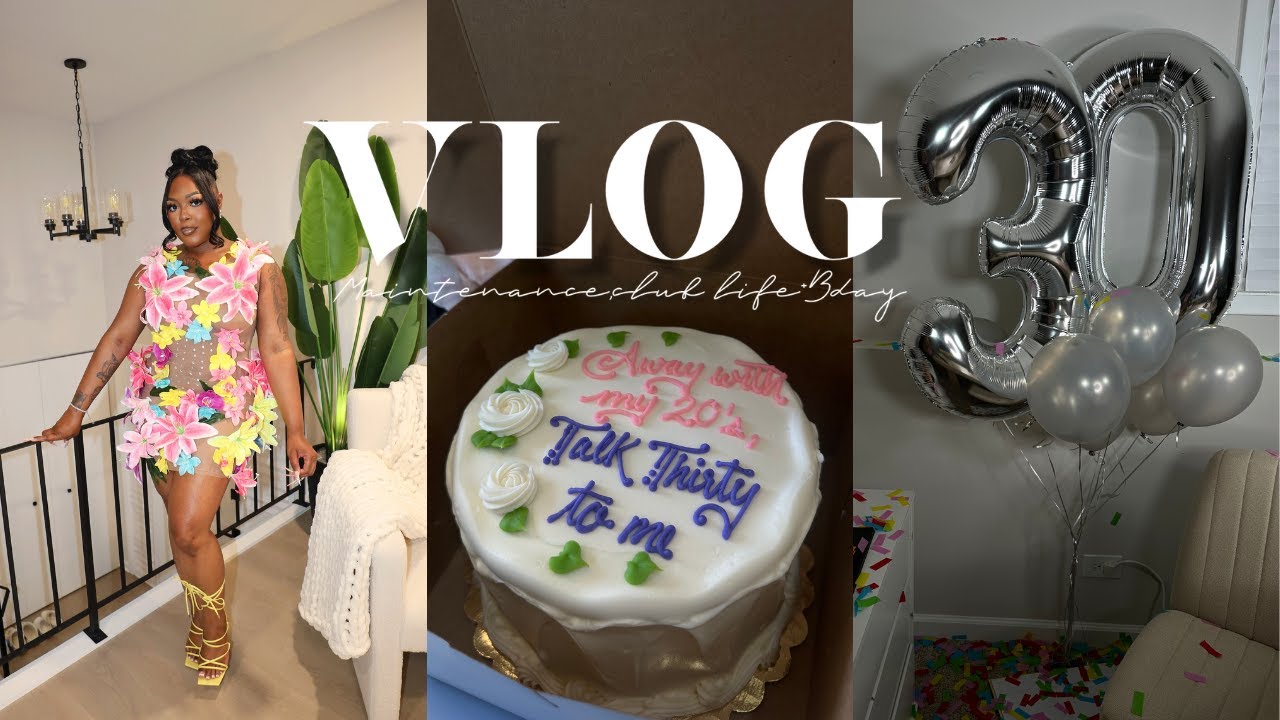 WEEKLY VLOG: MAINTENANCE DAYS ❤️, BIRTHDAY + MORE | BRIANA MARIE