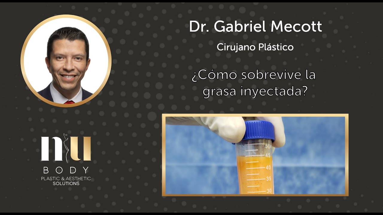 ¿Cómo Sobrevive la Grasa Inyectada? | Dr. Gabriel Mecott | NuBody | #lipotransferencia
