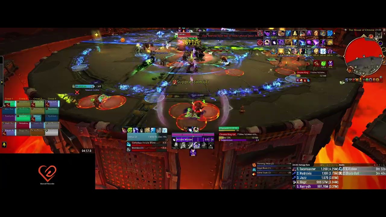 Mythic Chrome King Gallywix - Arcane Mage - Curse of Years