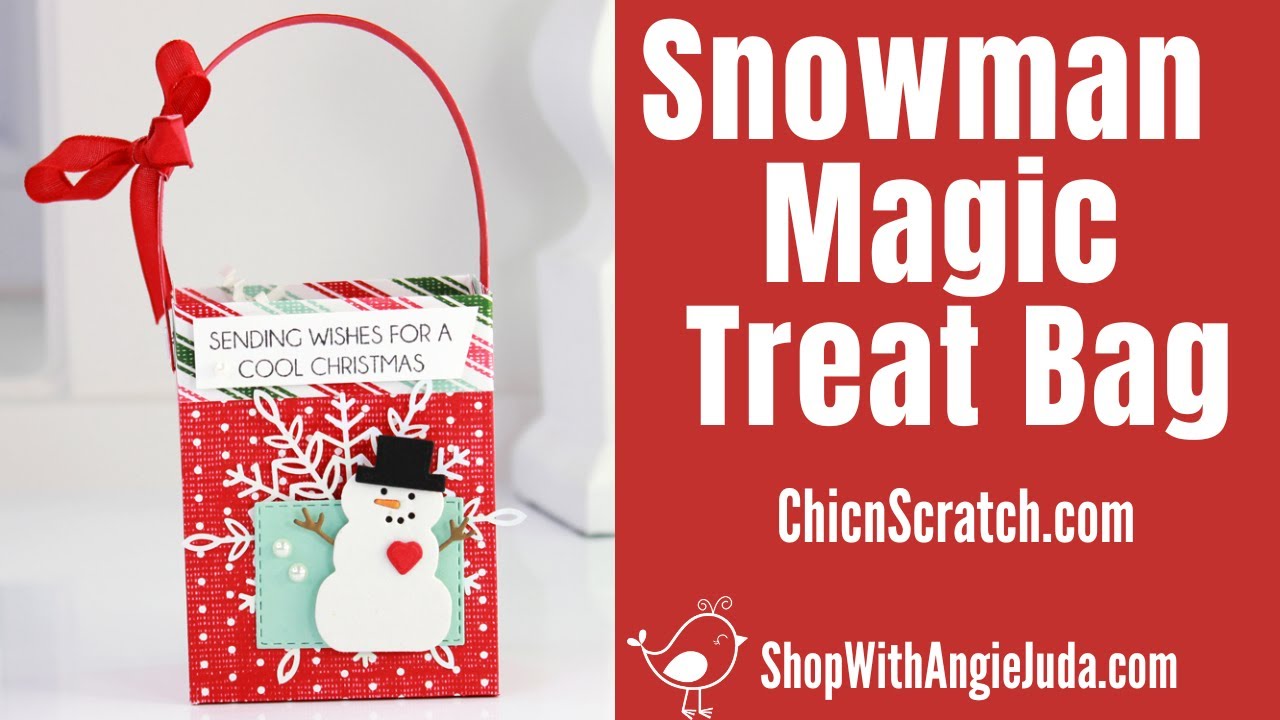 🔴Snowman Magic Treat Bag☃️