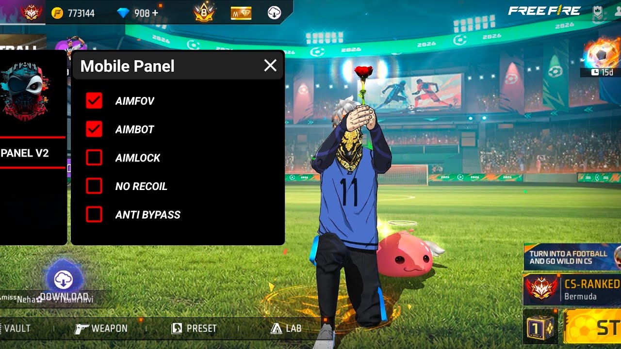 OB53 Free Fire Panel Mobile 🔥 FF Antiban Panel | Free Fire Hack New 😈 FF Injector 2026 | FF Panel