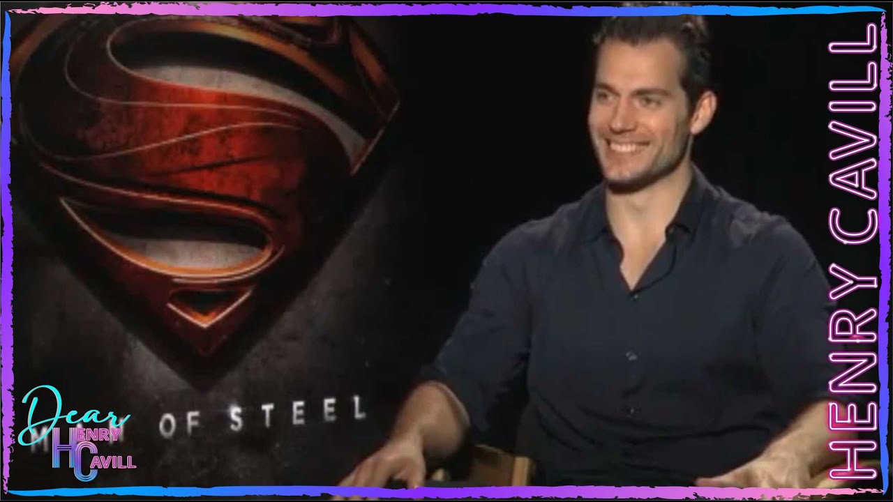 Henry Cavill❤️ abc7 Interview Man Of Steel