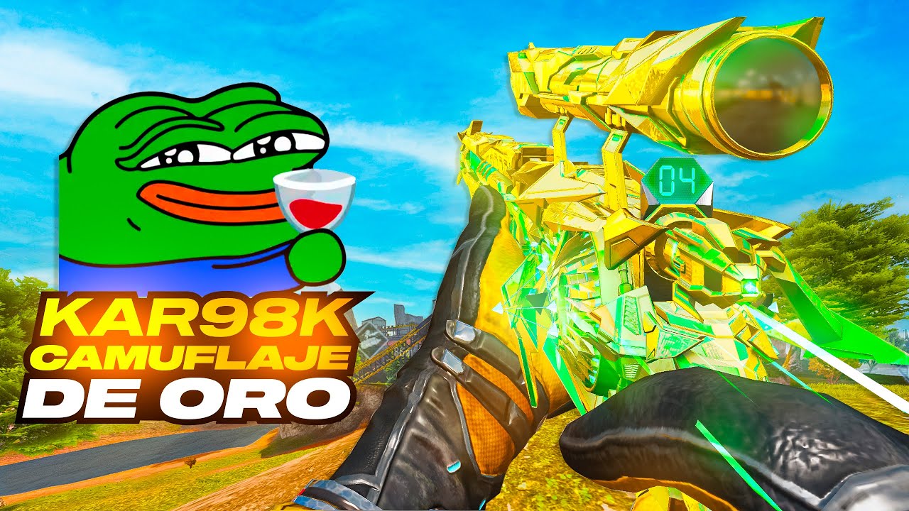 POR FIN conseguí la KAR98k en ORO en BLOOD STRIKE #2