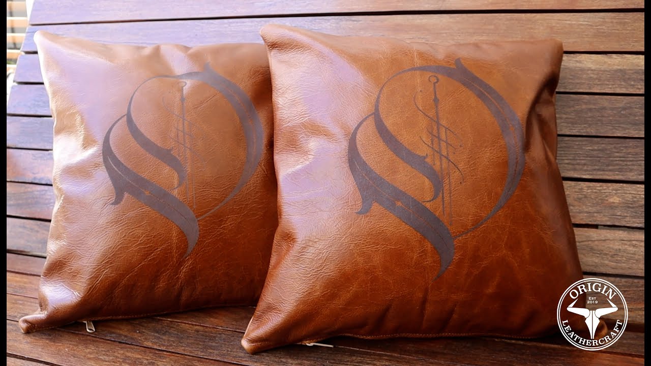 Leather Scatter Pillows: Handmade, stylish
