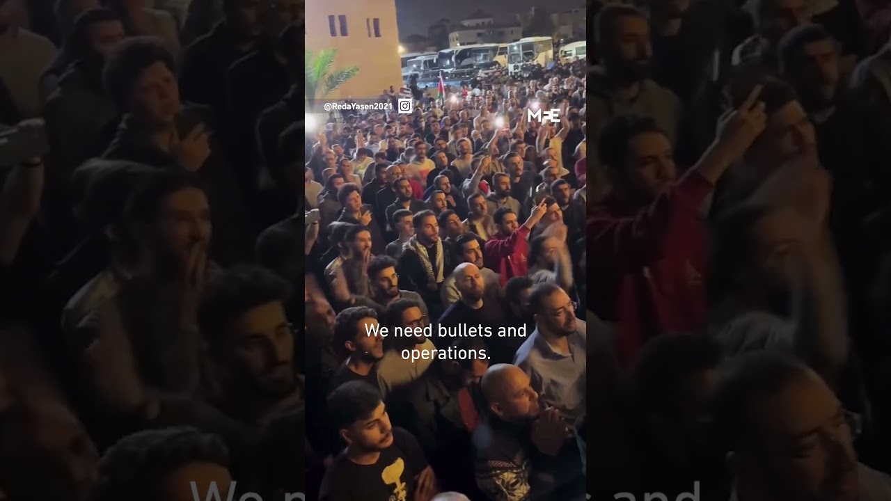 Jordanians take to streets of Amman for the10th consecutive day denouncing Israel&rsquo;s crimes in Gaza