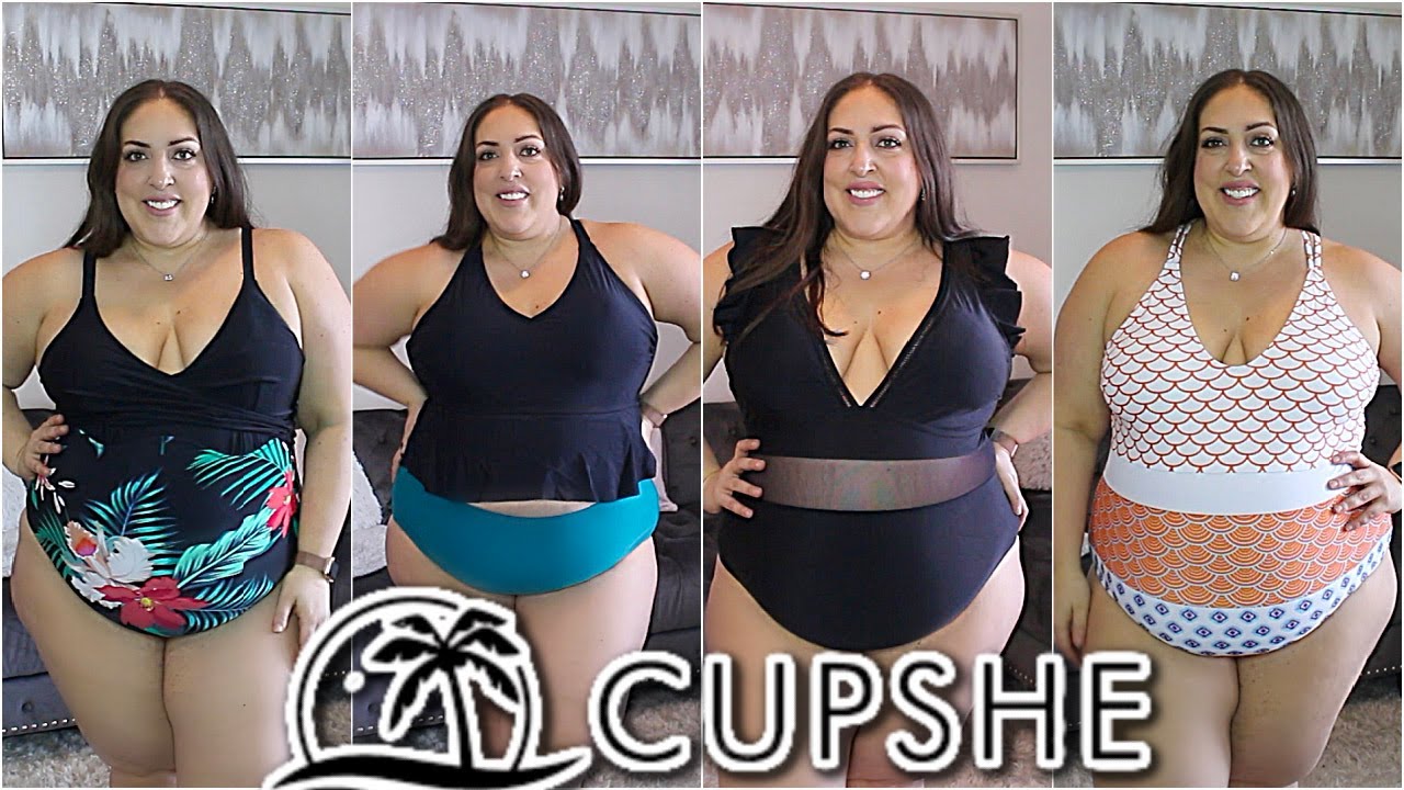 HIGH QUALITY SWIMSUITS YOU MUST TRY IN 2022 | CUPSHE PLUS SIZE TRY-ON HAUL | MISSGREENEYES
