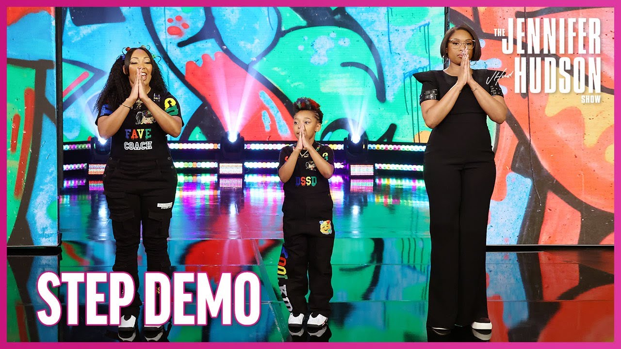 Mother-Daughter Dance Duo Show Jennifer Hudson How to Step