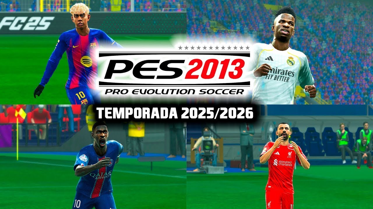 PES 2013 JD PATCH 2026 | TRANSFER&Ecirc;NCIAS 25/26 |  DOWNLOAD LINK DIRETO MEDIAFIRE 🔥