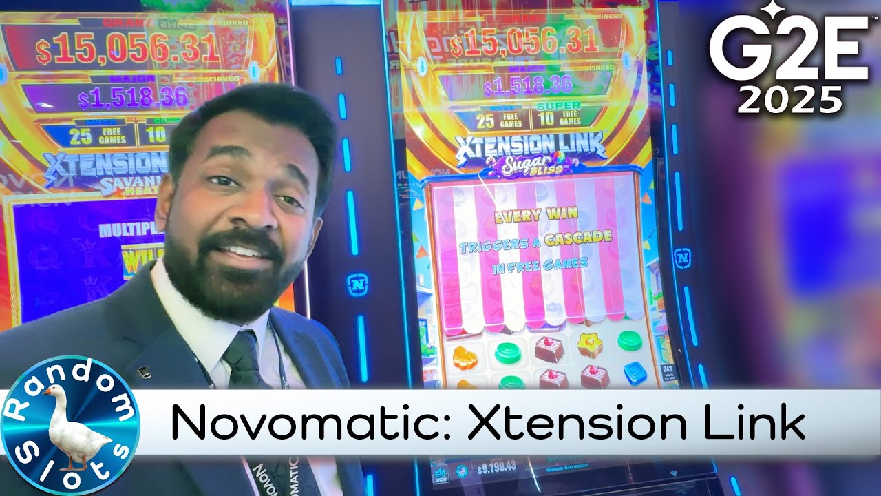 Novomatic, Xtension Link, #G2E2025 Slot Machine Preview