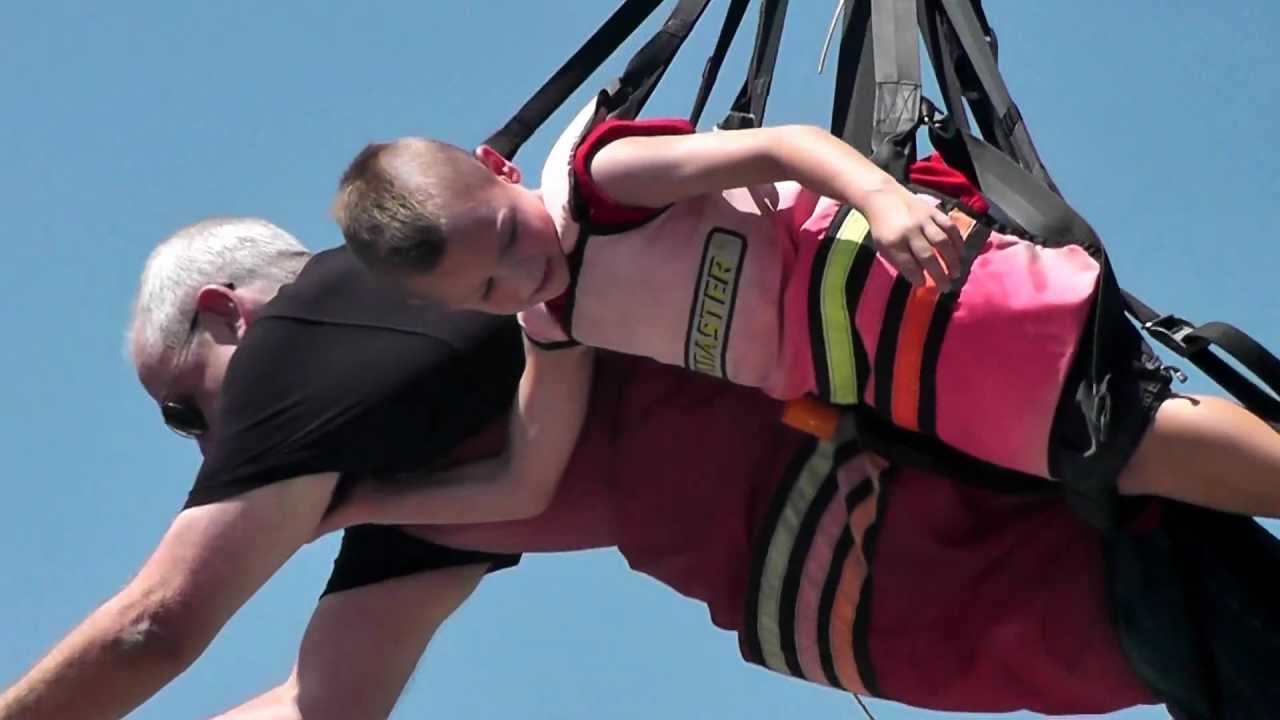 Bungee Jumping at Six Flags Over Texas