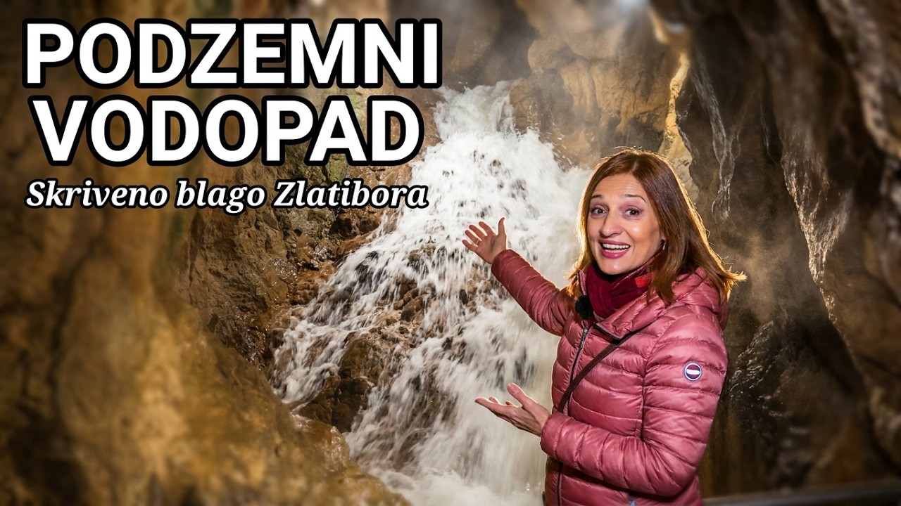 PODZEMNI VODOPAD I BIGRENE kade u SPELEOLOŠKOM ČUDU Srbije/STOPIĆA pećina/Sirogojno/STARO SELO