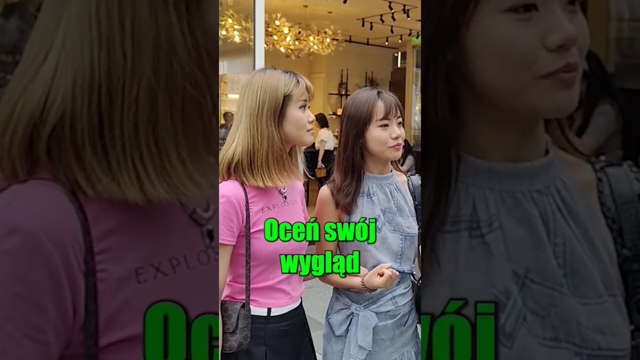 Oceń sw&oacute;j wygląd! Sonda uliczna w Chinach / Chengdu #sondauliczna #chiny #chengdu #streetinterview