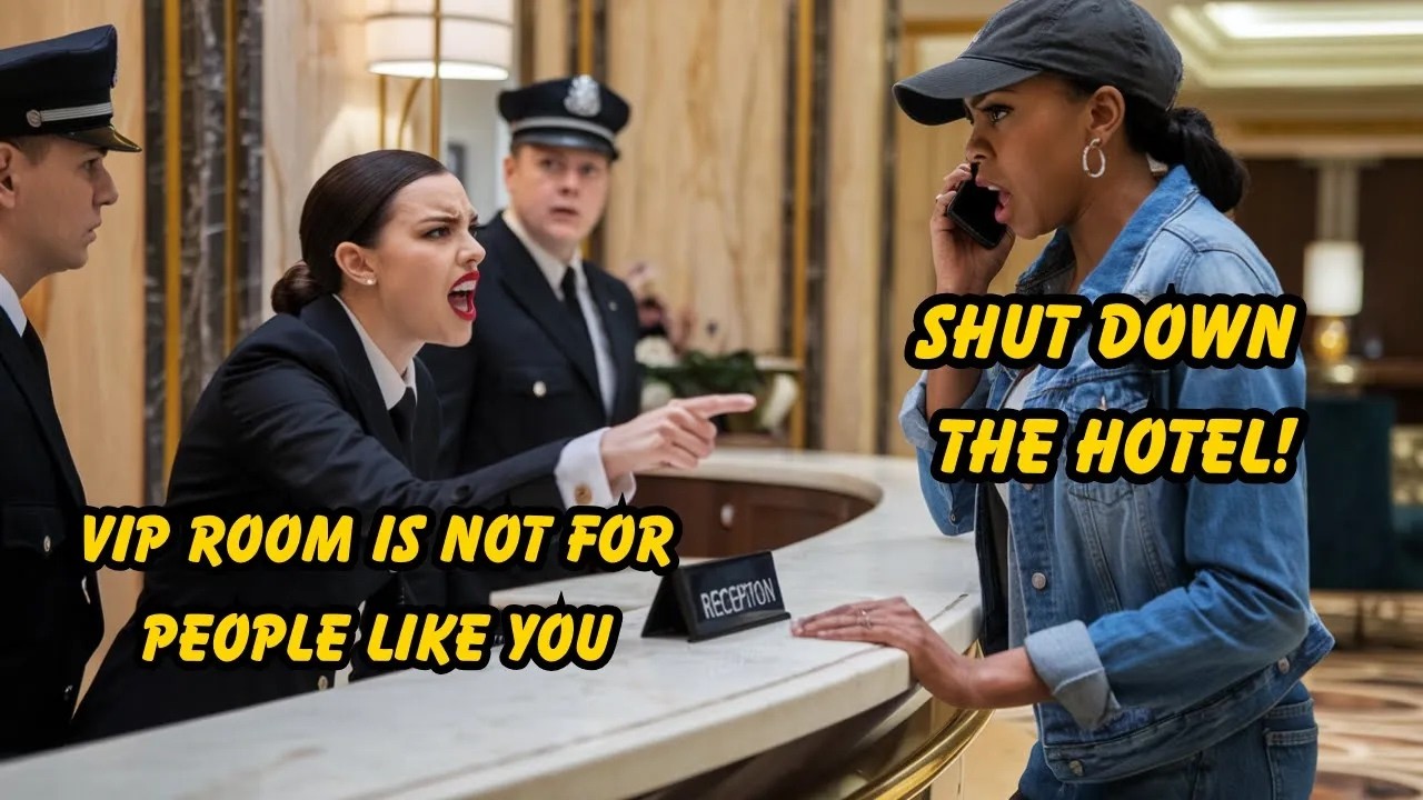 Black CEO Removed From Hotel VIP Room For a White Man– One Call Later, She Shuts Down The