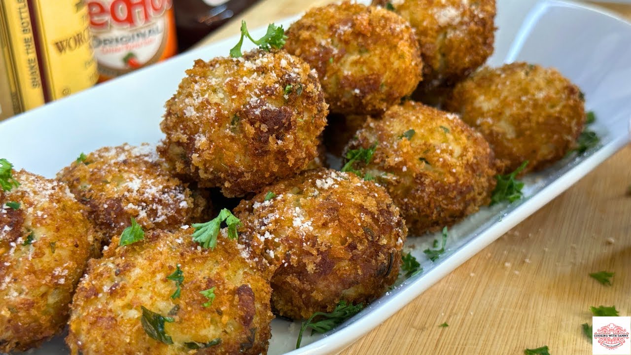Crab Cake Poppers Recipe | Best Appetizer Ever!