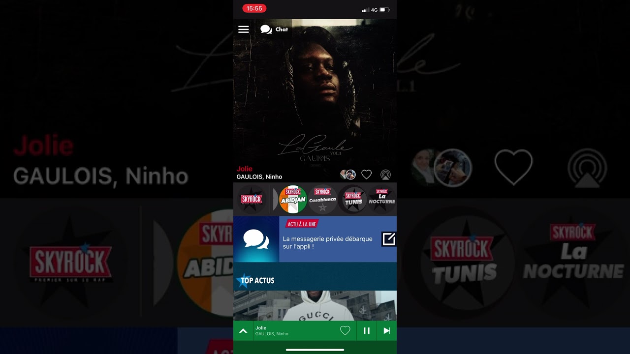 GAULOIS Ft. Ninho - Jolie ( Version Skyrock)