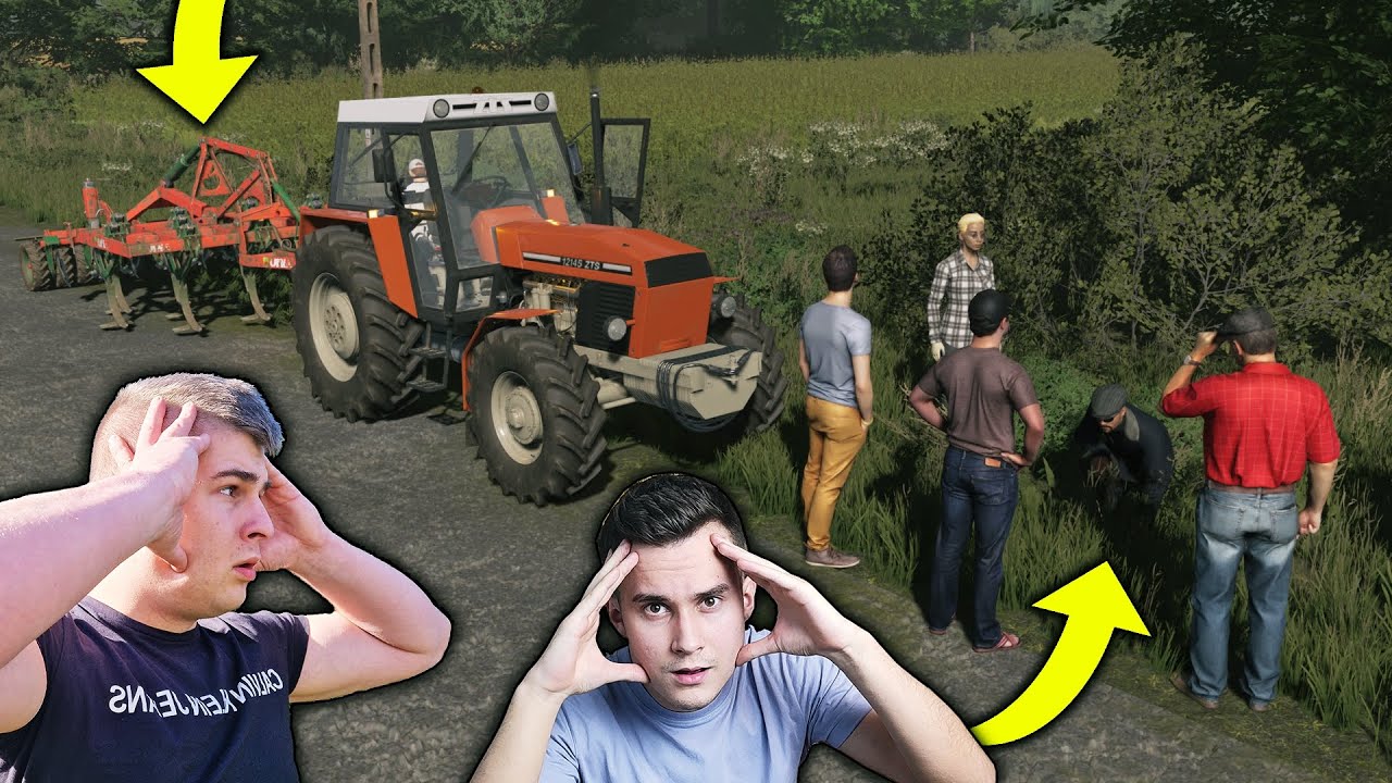 URATOWAŁEM KAROLOWI ŻYCIE😱 PIJANY PROBOSZCZ USNĄŁ W ROWIE😂 CZY TO KONIEC KAROLA❓😱 🐮POLSKA WIEŚ🐷 154